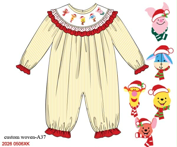 HOLIDAY FRIENDS ROMPER (ETA: OCTOBER TO LYS)