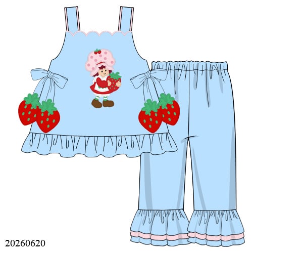 STRAWBERRY PANTS SET (ETA: MID DECEMBER TO CUSTOMERS)