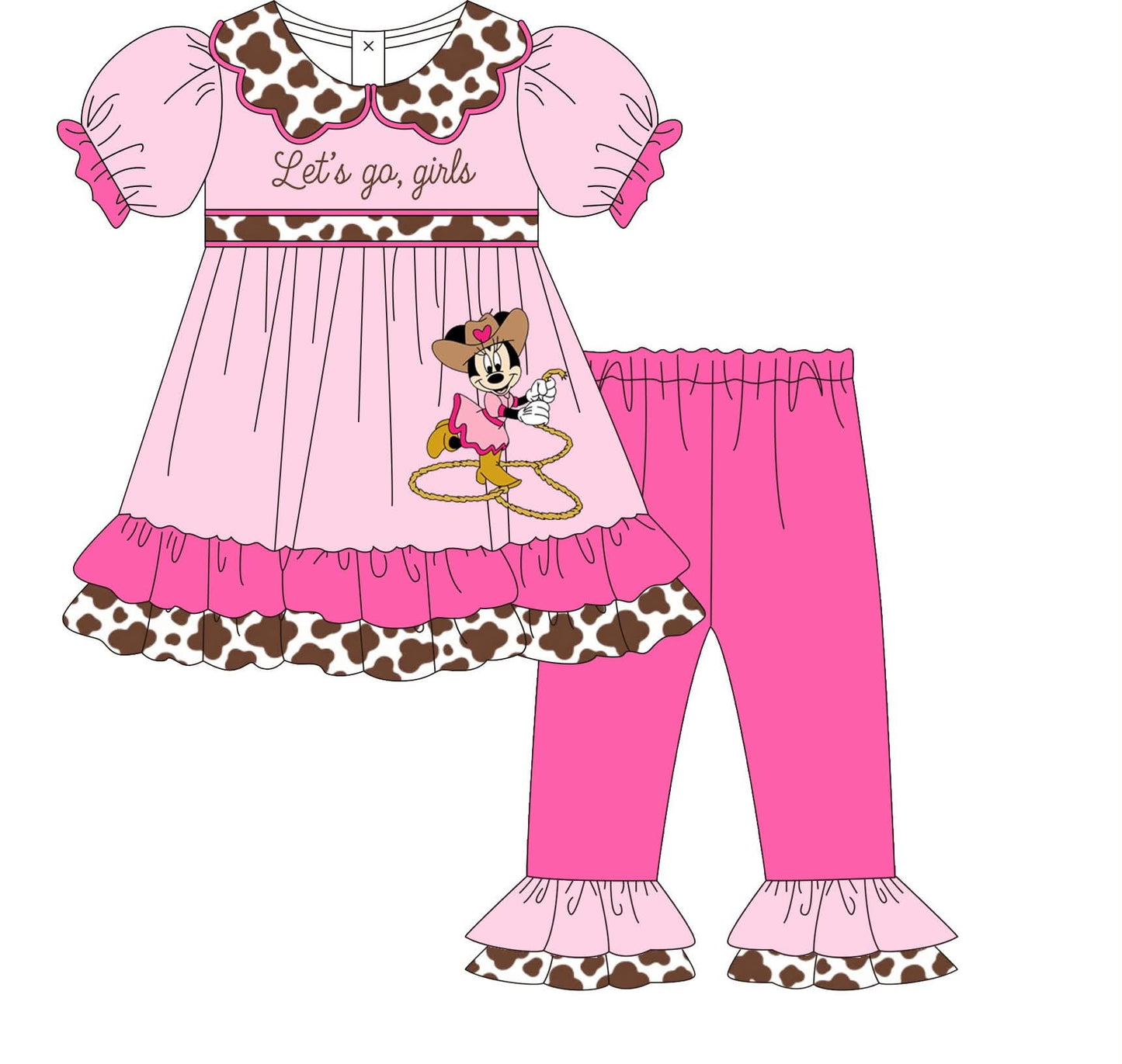 LET’S GO GIRL PANTS SET (ETA: JANUARY TO CUSTOMERS)