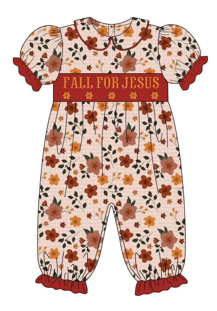FALL FOR JESUS ROMPER