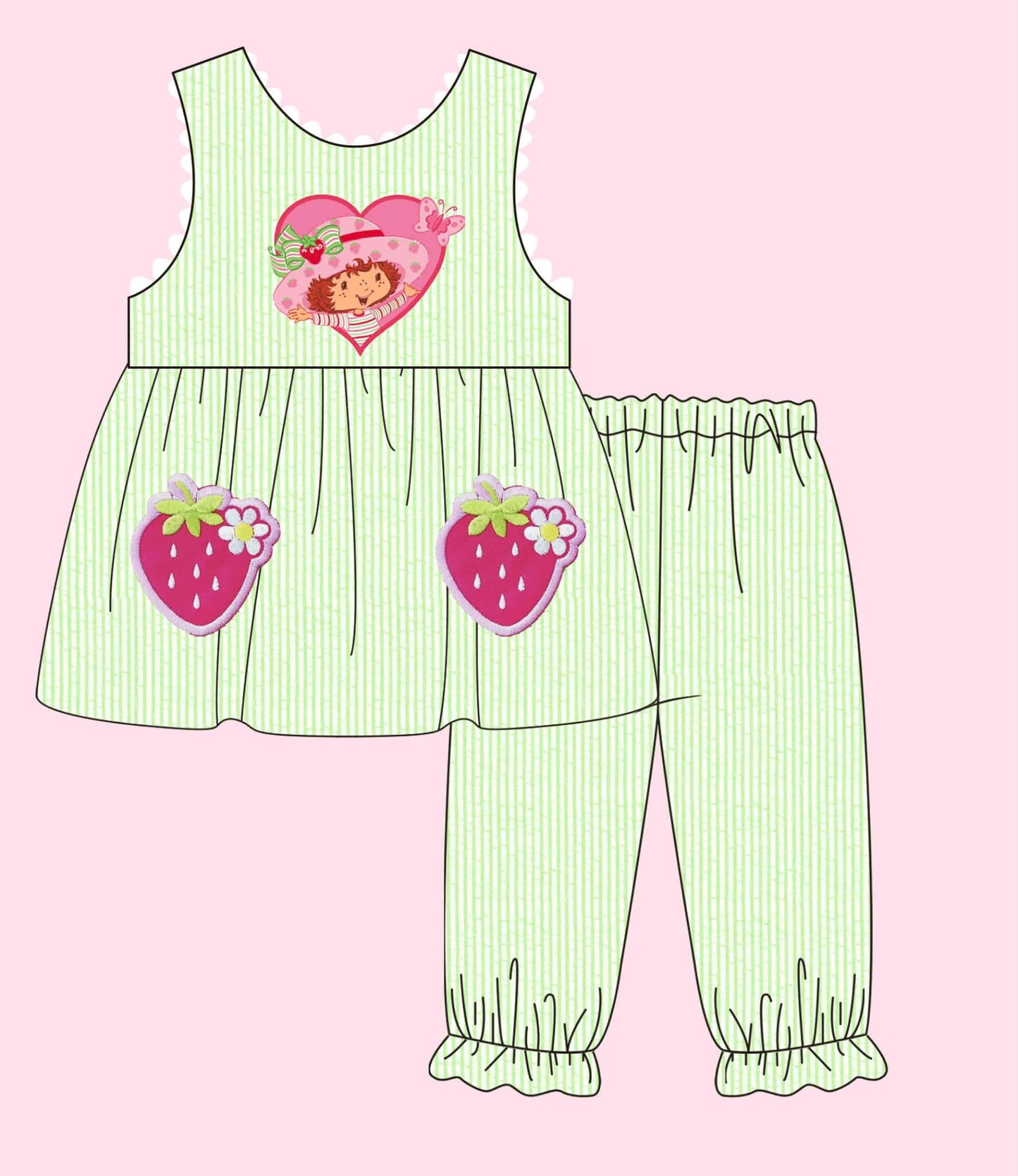 BERRY CUTE PANTS SET (ETA: JANURY TO CUSTOMERS)