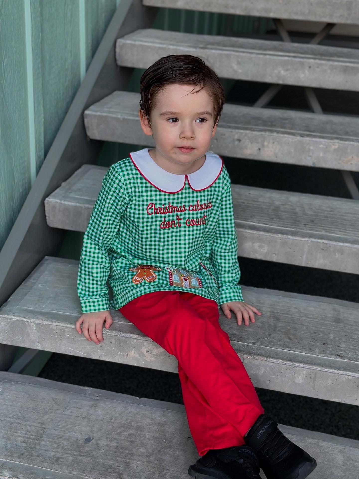 CHRISTMAS CALORIES BOY SET (Knit)