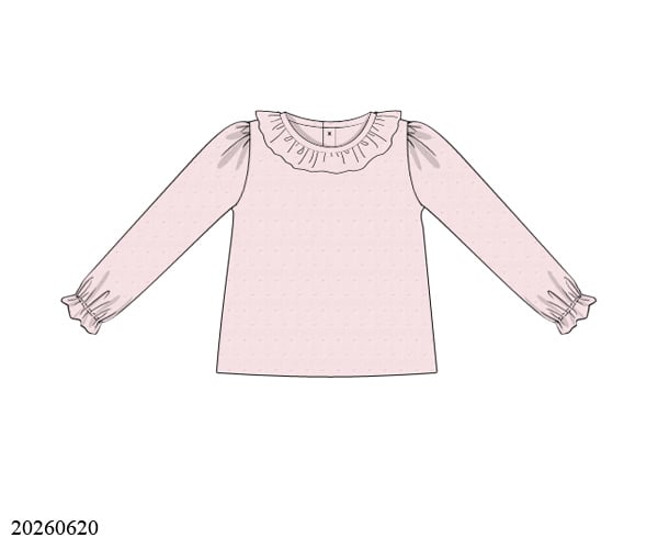 CHIFFON SWISS DOT BLOUSE (ETA: MID DECEMBER TO CUSTOMERS)