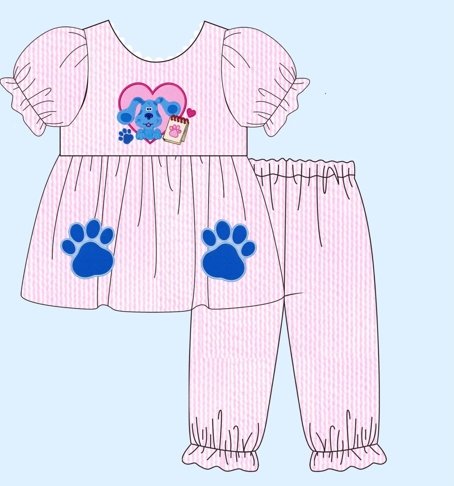 CLUES PANTS SET (ETA: JANUARY TO CUSTOMERS)