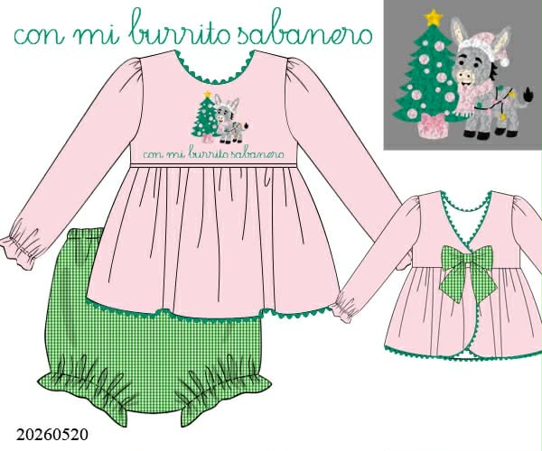 BURRITO SABANERO FK DIAPER SET