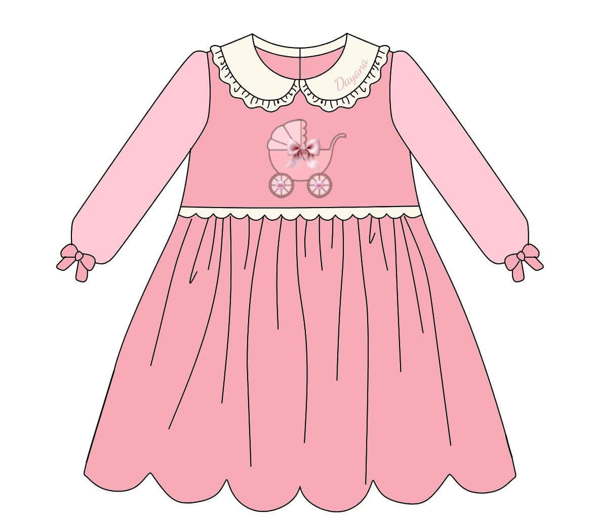 SWEET CARRIAGE DRESS (ETA: JANUARY TO LYS) personalize +$4