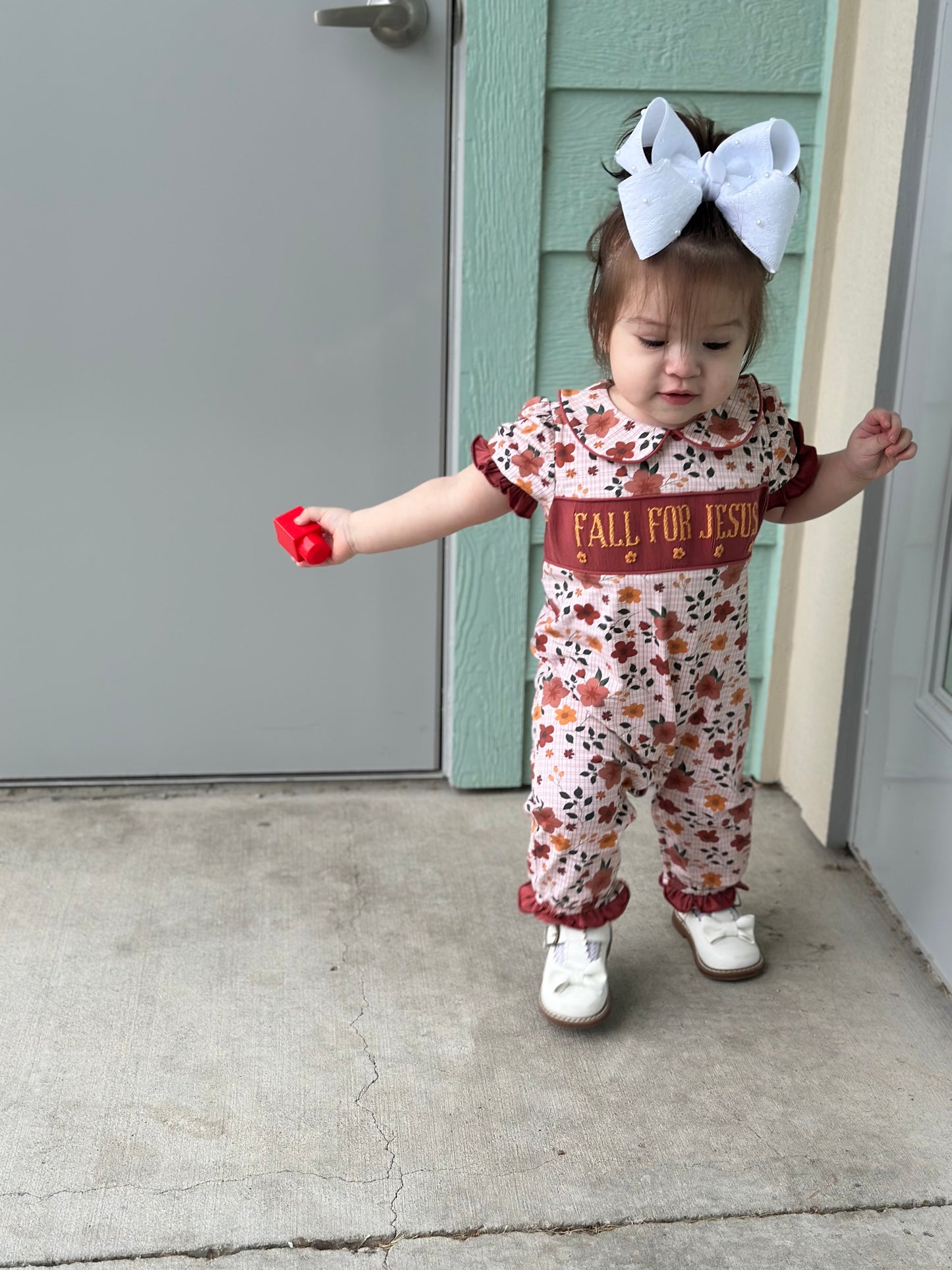 FALL FOR JESUS ROMPER