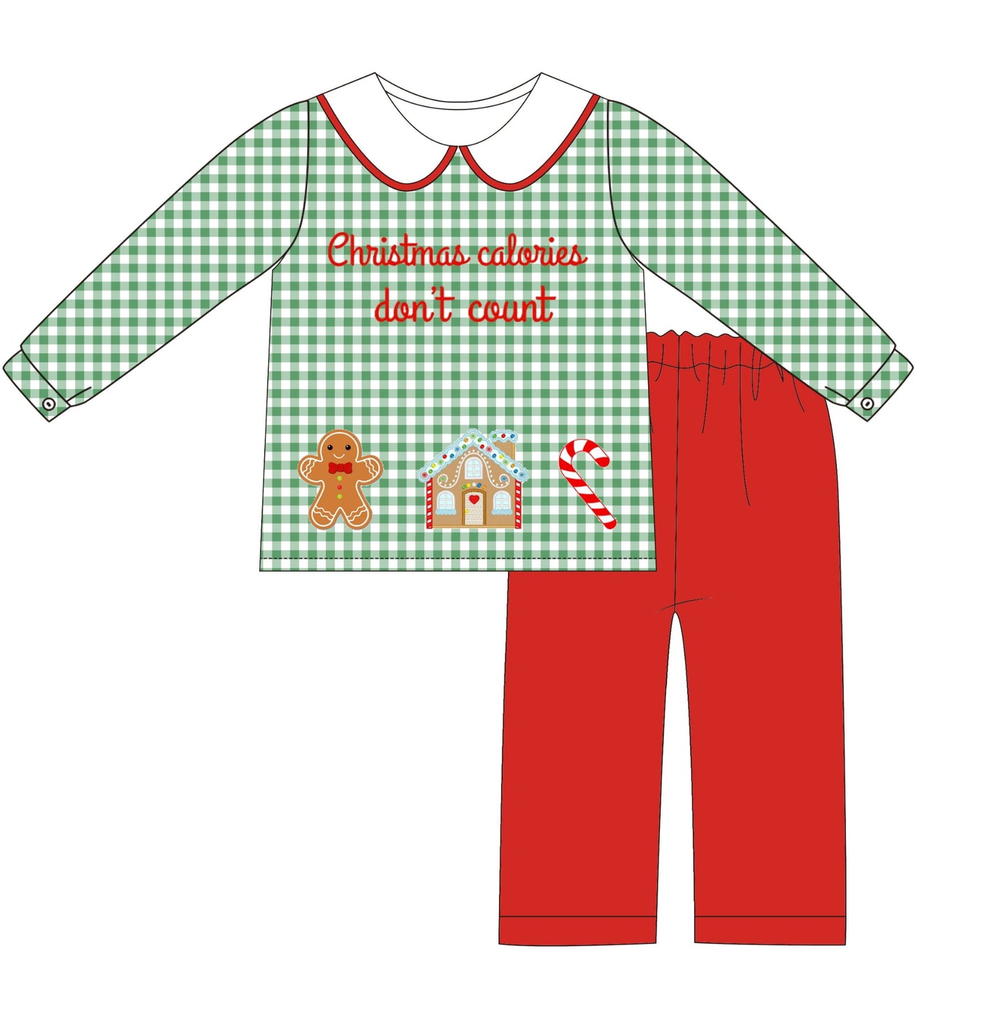 CHRISTMAS CALORIES BOY SET (Knit)