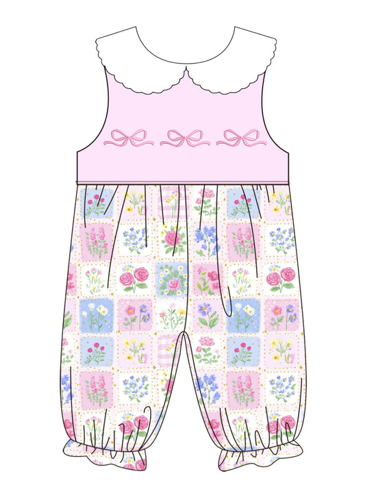 GARDEN LONG ROMPER