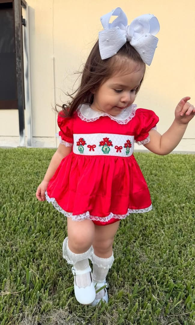 SATIN CHINOISERIE CHRISTMAS DIAPER SET