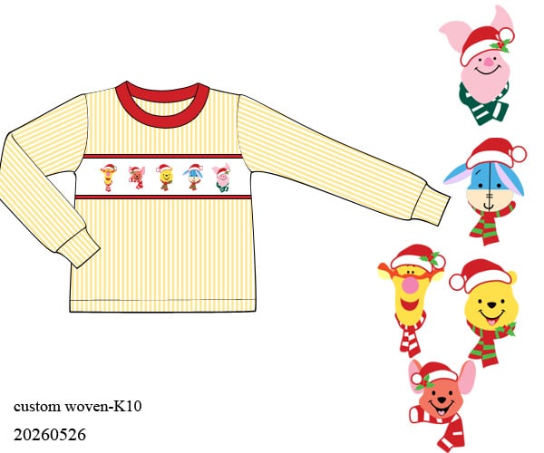 HOLIDAY FRIENDS BOY SHIRT (ETA: OCTOBER TO LYS)