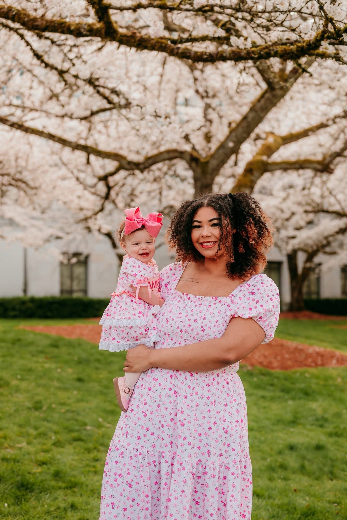 FLORAL MOM DRESS