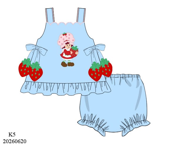 STRAWBERRY DIAPER SET (ETA: MID DECEMBER TO CUSTOMERS)