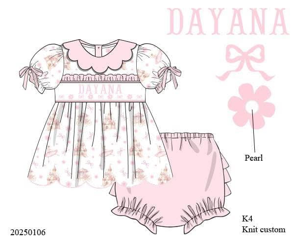 PRINCESS DIAPER SET (They all say Princess)