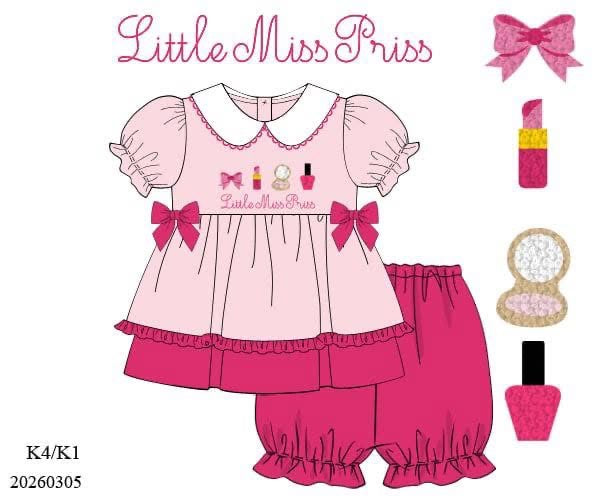 LITTLE MISS PRISS BLOOMER SHORT