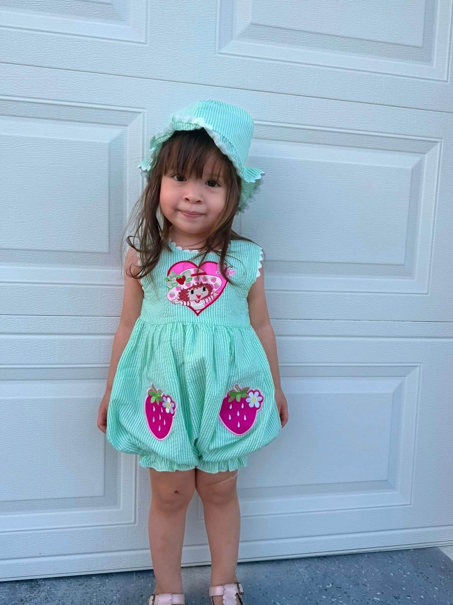 BERRY SHORT ROMPER BUBBLE (HAT NOT INCLUDED)
