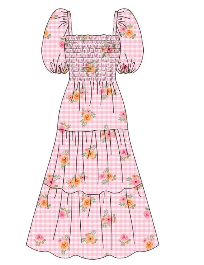 FLORAL MOM DRESS