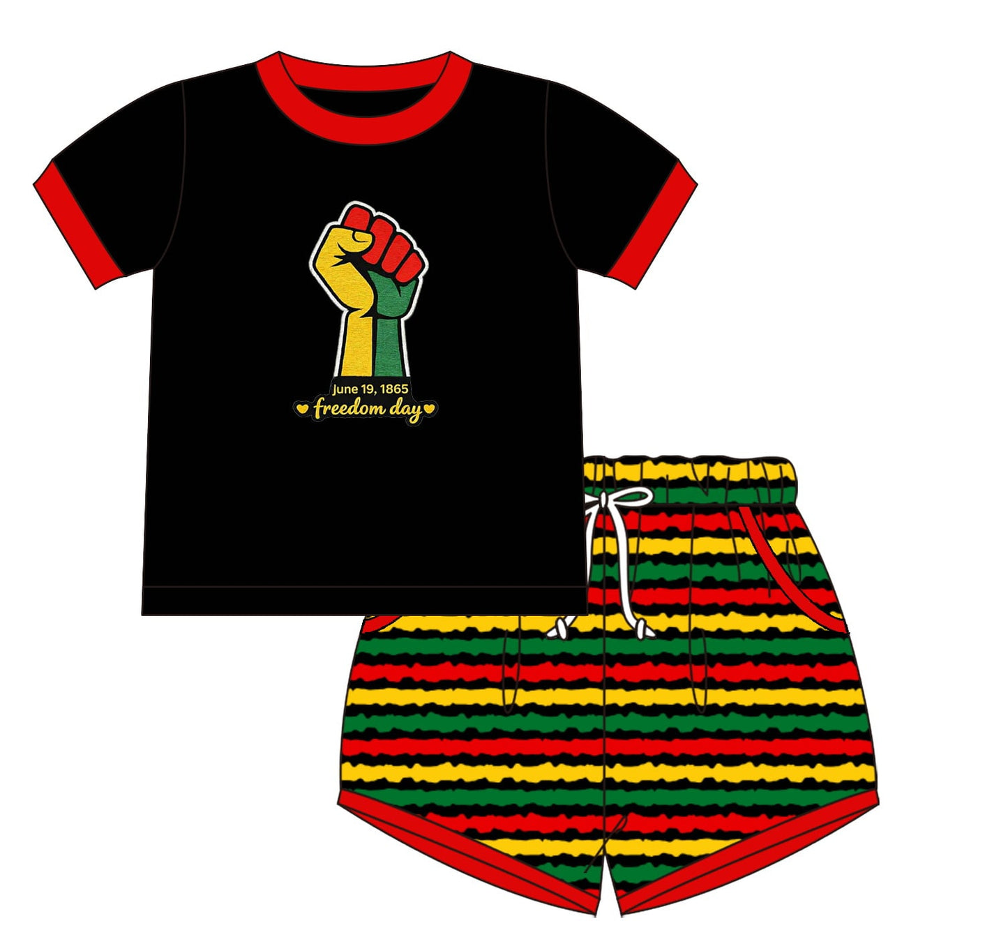 Juneteenth Short Set
