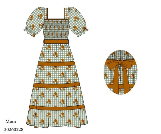 HELLO FALL MOM DRESS
