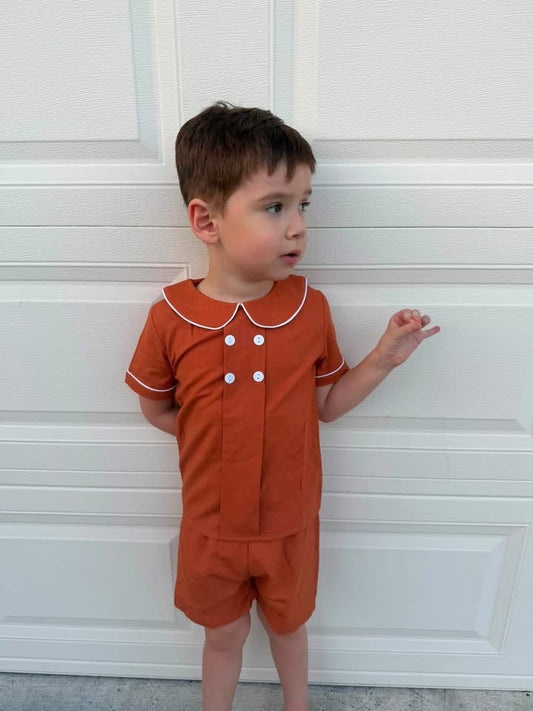 BOHO FALL BOY SET