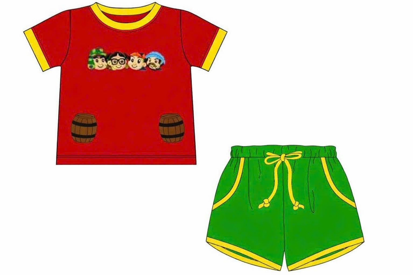 CHAVO BOY SHORT SET