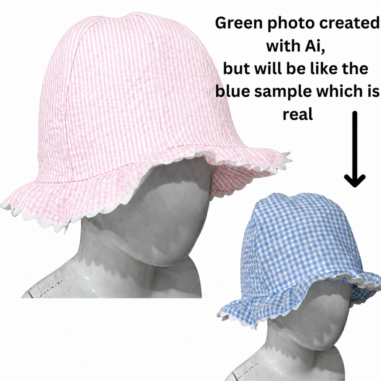 PINK SUN HAT (RECOMMENDED TO SIZE UP)