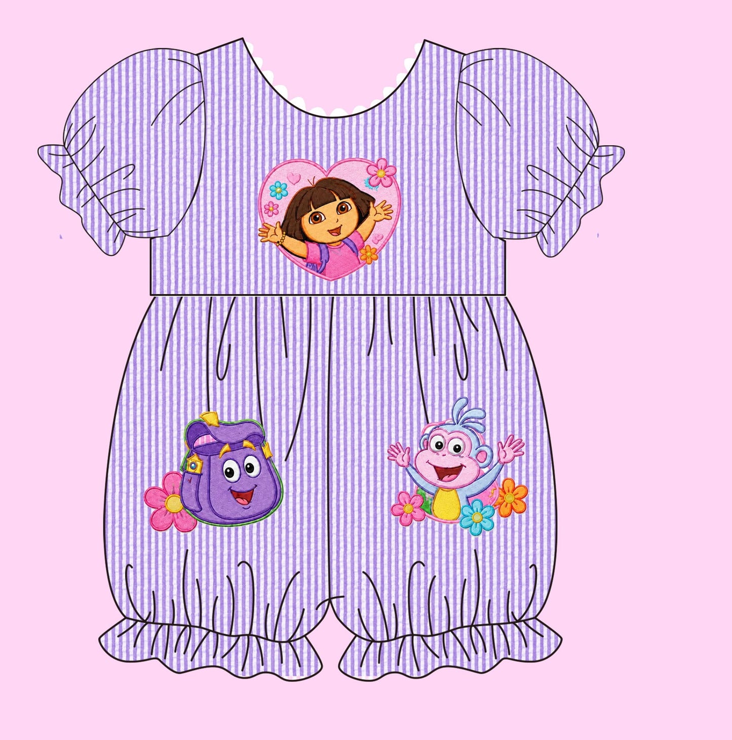 EXPLORERS ROMPER (ETA: JANUARY TO CUSTOMERS)