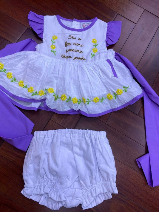BIBLE VERSE PROVERBS 31 DIAPER SET