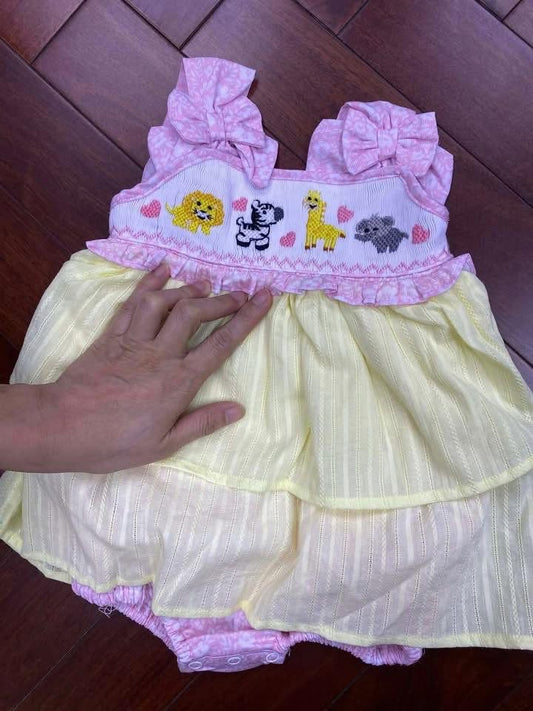 DAINTY ZOO SKIRTED BUBBLE