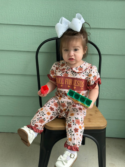 FALL FOR JESUS ROMPER