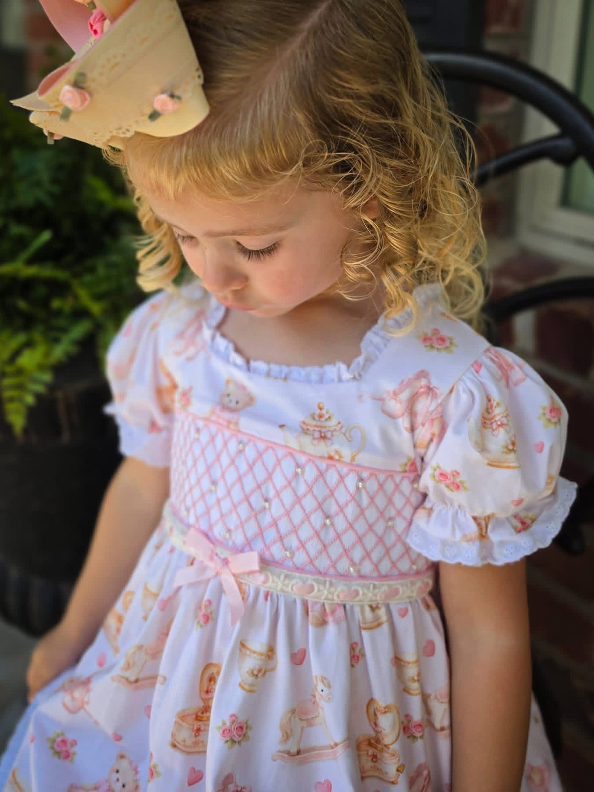 BEAR VINTAGE DIAPER SET (KNIT)