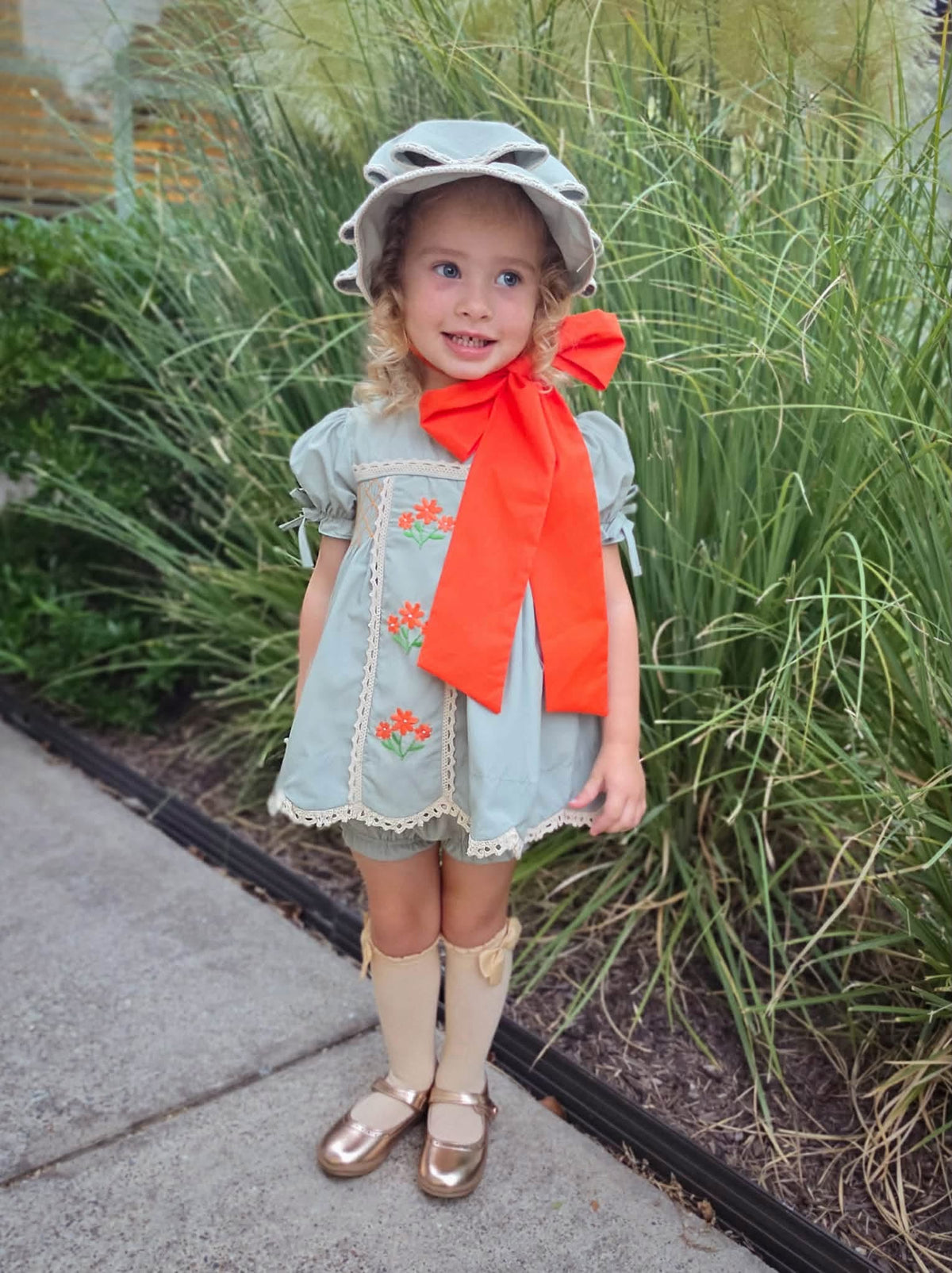 HARVEST DARLING DIAPER SET (BONNET SOLD SEPARATELY)