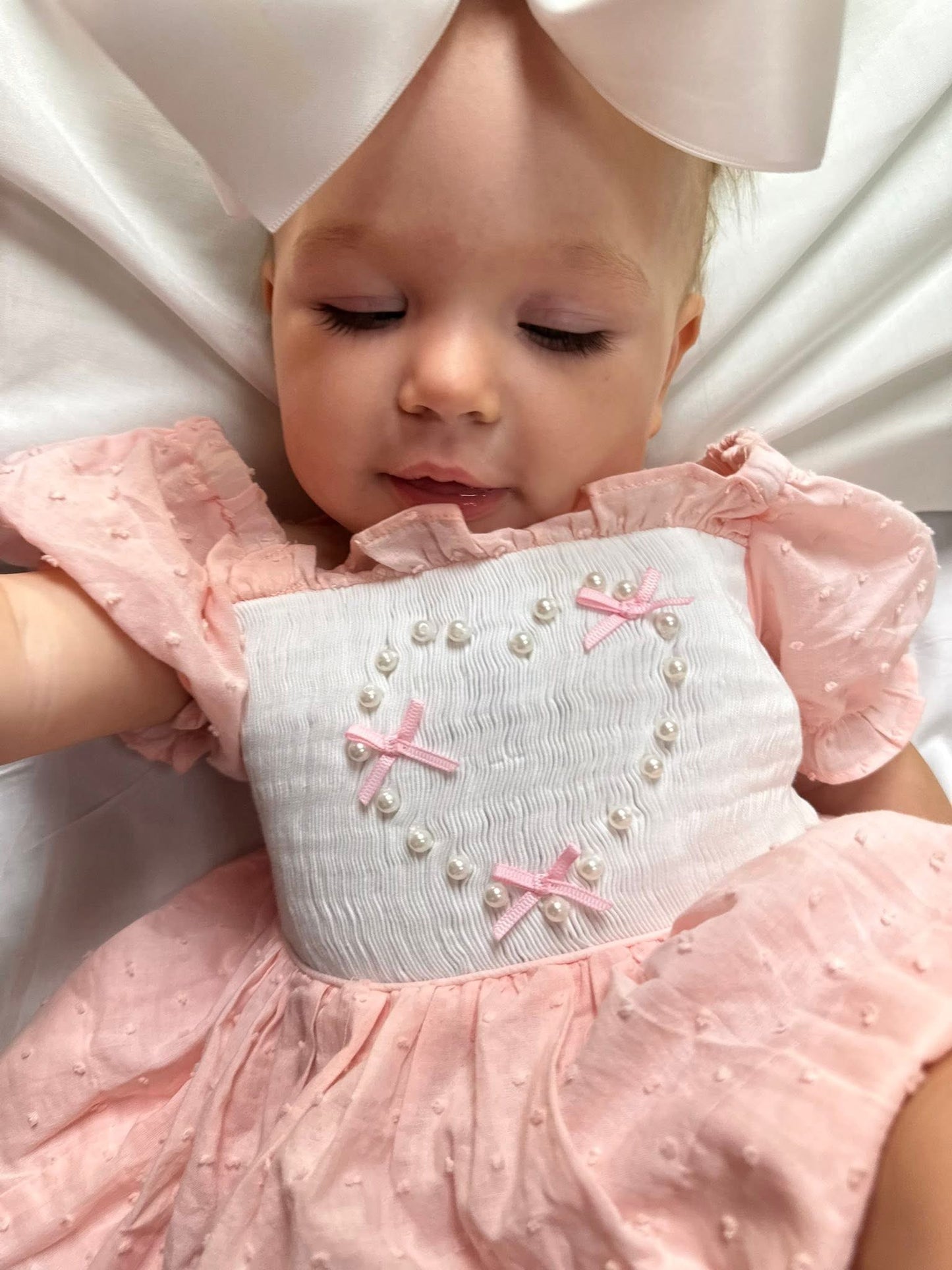 HEART PEARL DIAPER SET