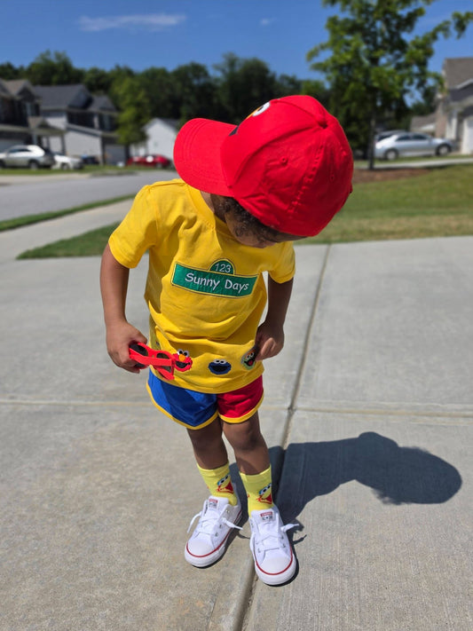 COLORBLOCK SUNNY BOY SHORT SET