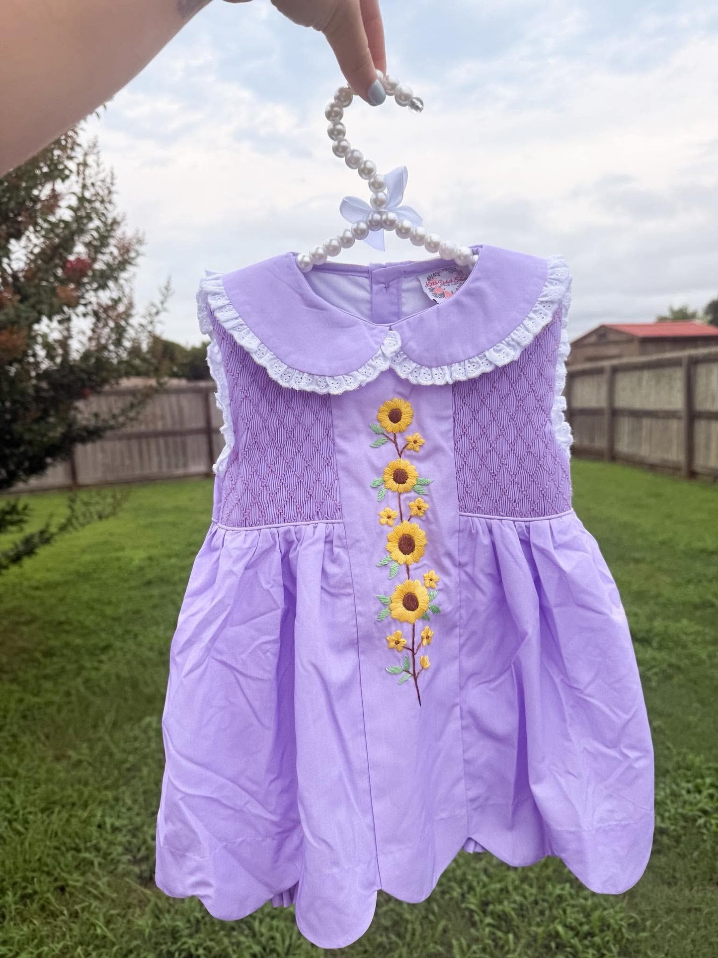HEIRLOOM SUNFLOWER SKIRTED BUBBLE
