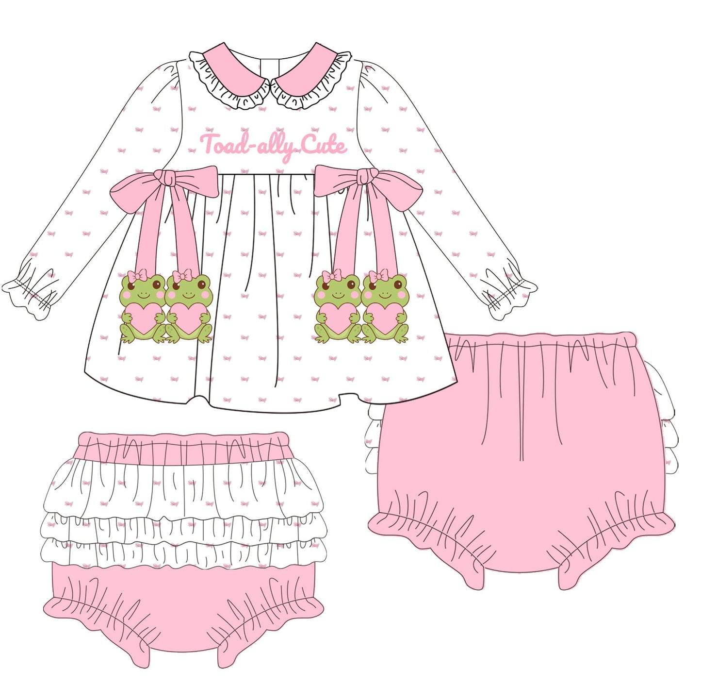 TOAD-ALLY CUTE BLOOMER SET (ETA: LATE DECEMBER TO LYS)
