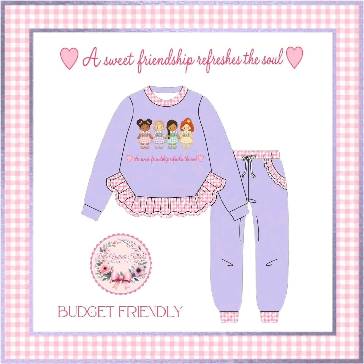 FRIENDSHIP JOGGER SET (ETA: JANUARY TO CUSTOMERS)