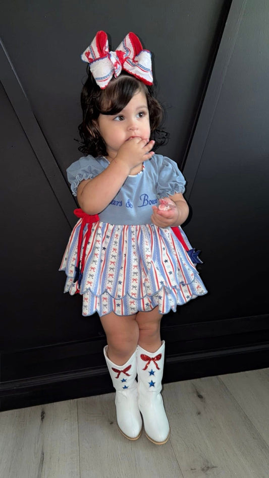 MISS AMERICA RUFFLE BUT DIAPER SET (•IT SAYS MISS AMERICA•)