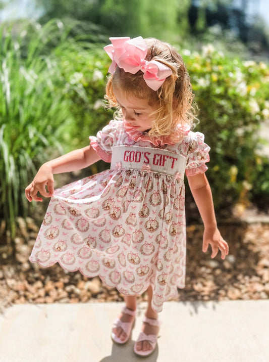 GOD’S PROMISE DRESS (SAYS “GOD’S PROMISE”)