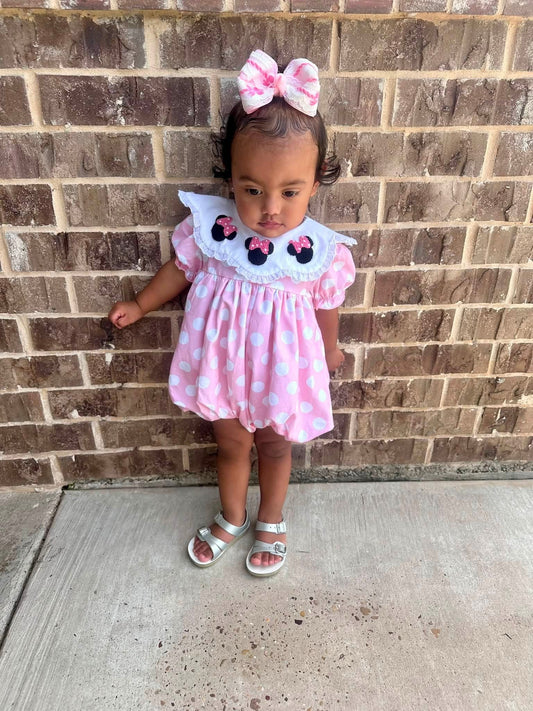 FRENCK KNOT MOUSE POLKA DOT BUBBLE